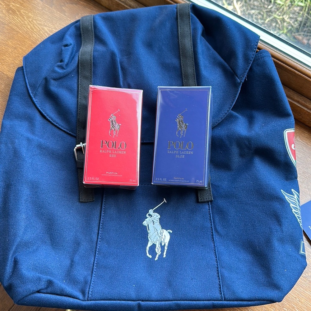 POLO Ralph Lauren Fragrances RED & BLUE NWT